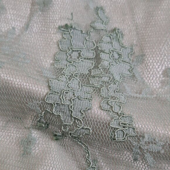 Anna-Kaci Teal lace Dress size small boho festival hippie lace - Picture 5 of 6